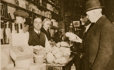 Buying haggis, London by English Photographer
